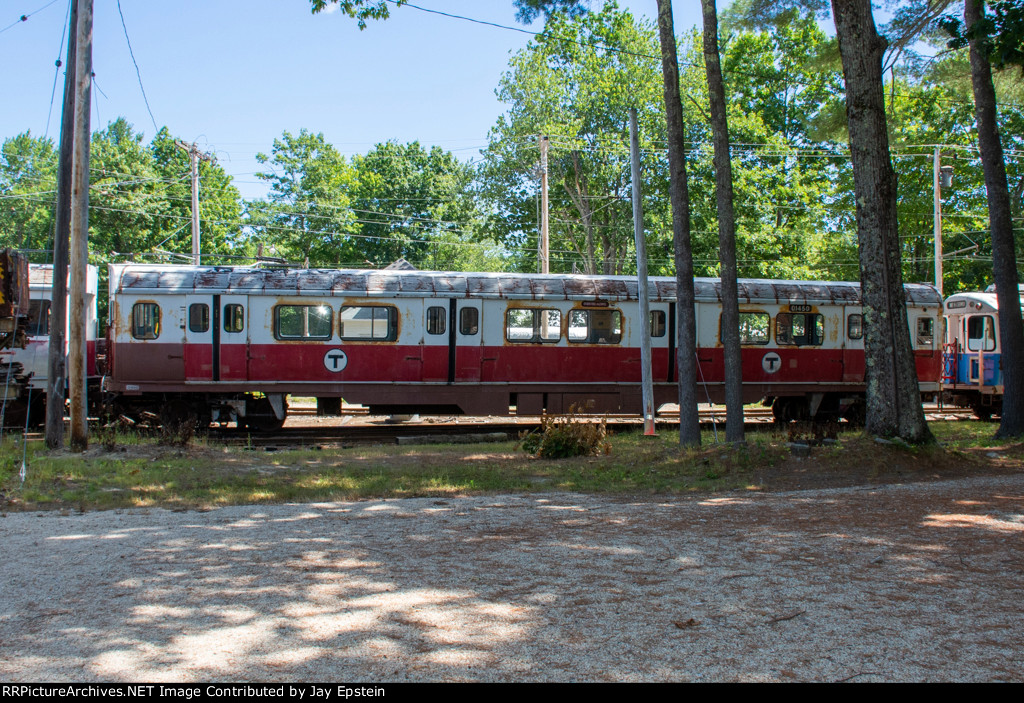 Former MBTA Red Line Car Number 01450